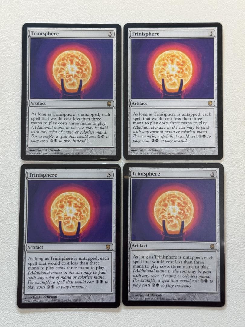 MTG 三なる宝球 英語 4枚セット