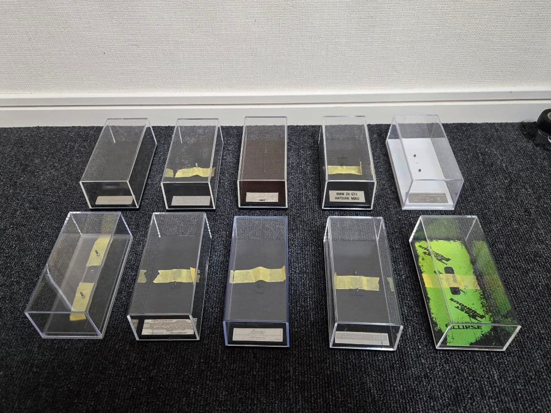 1/64 ディスプレイクリアケース 99個大量セット! おまけ付