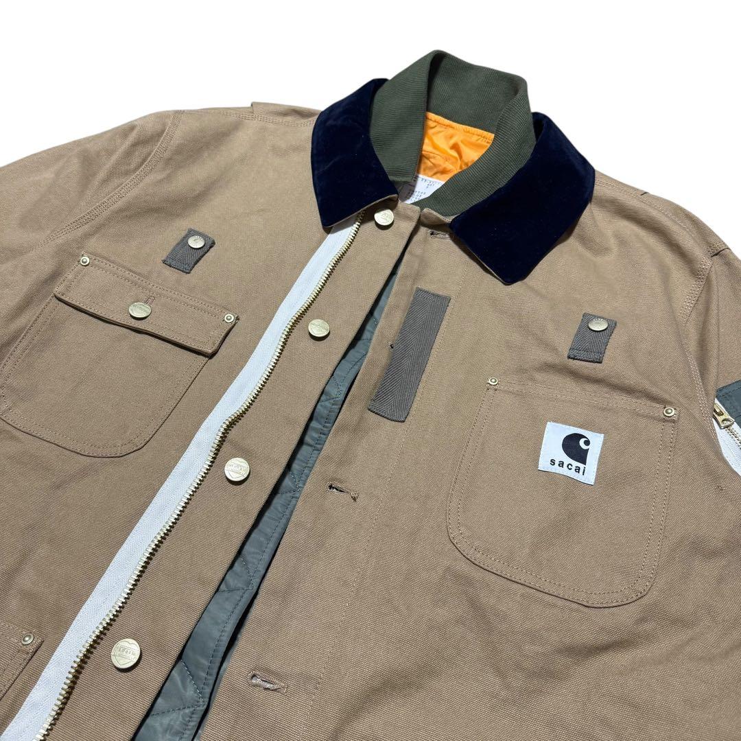 ジャケット・アウター sacai x Carhartt Michigan Jacket MA-1 3