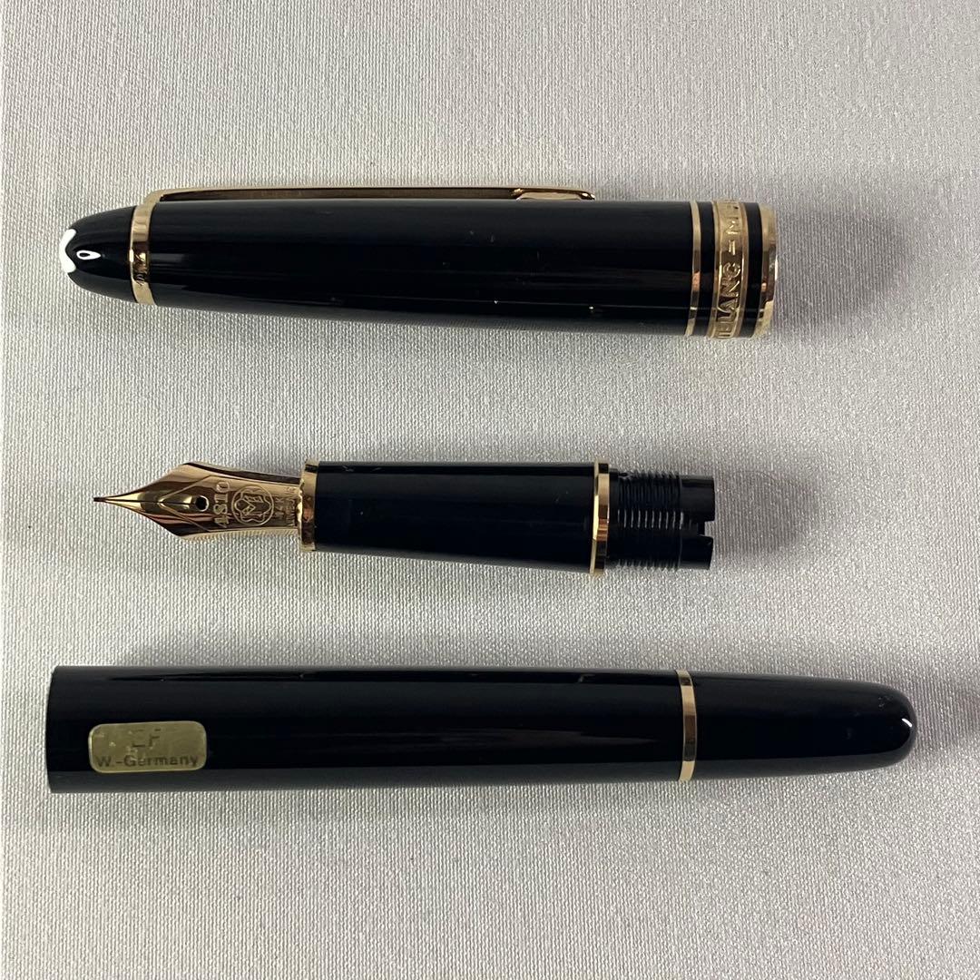 MONTBLANC 万年筆 マイスターシュテュック　144 全金　EF