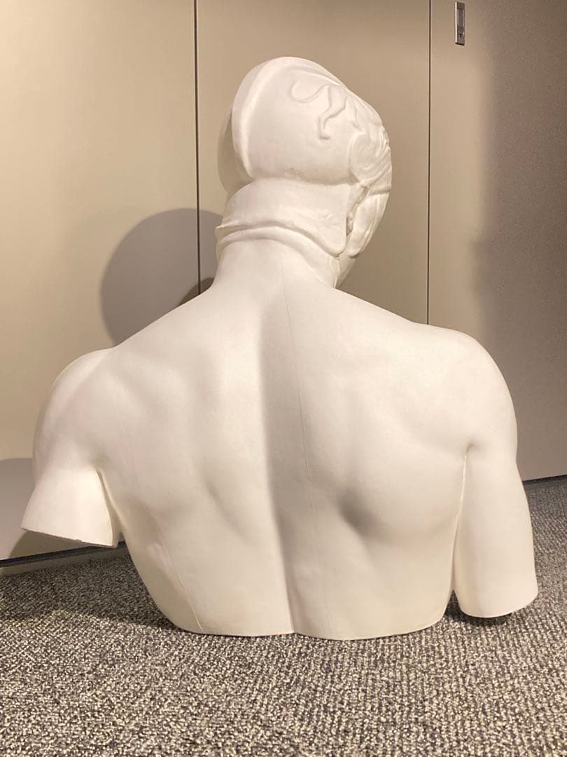 闘神　マルス胸像　石膏像