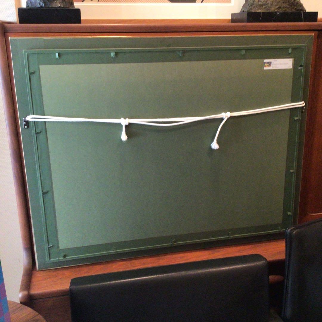 ミロ　月に吠える犬　1952年　オリジナルリトグラフ