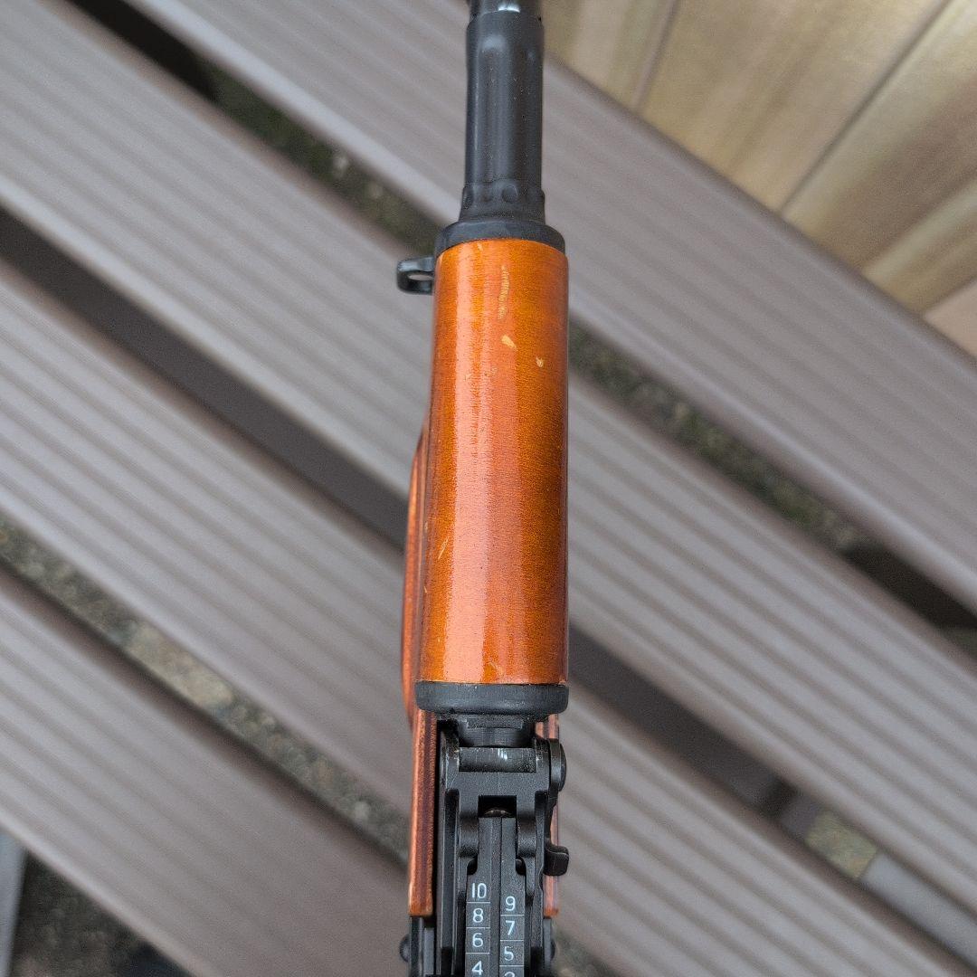 東京マルイ　ガスブロ　AKM 加工品　木製ハンドガード　セット