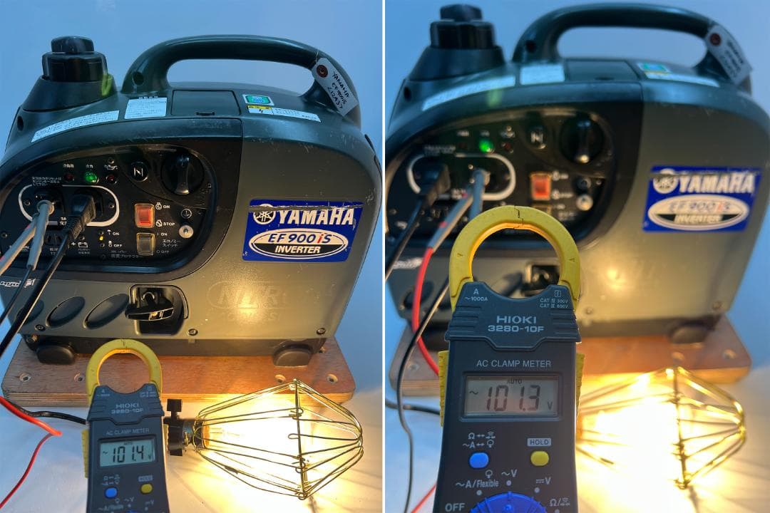 YAMAHA ヤマハ インバーター発電機 EF900iS 動作良好 ♪ 1243