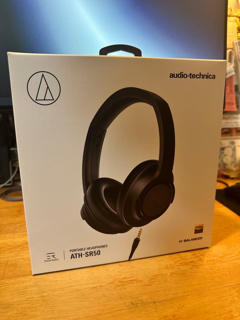 audio-technica ATH-SR50 有線ヘッドホン
