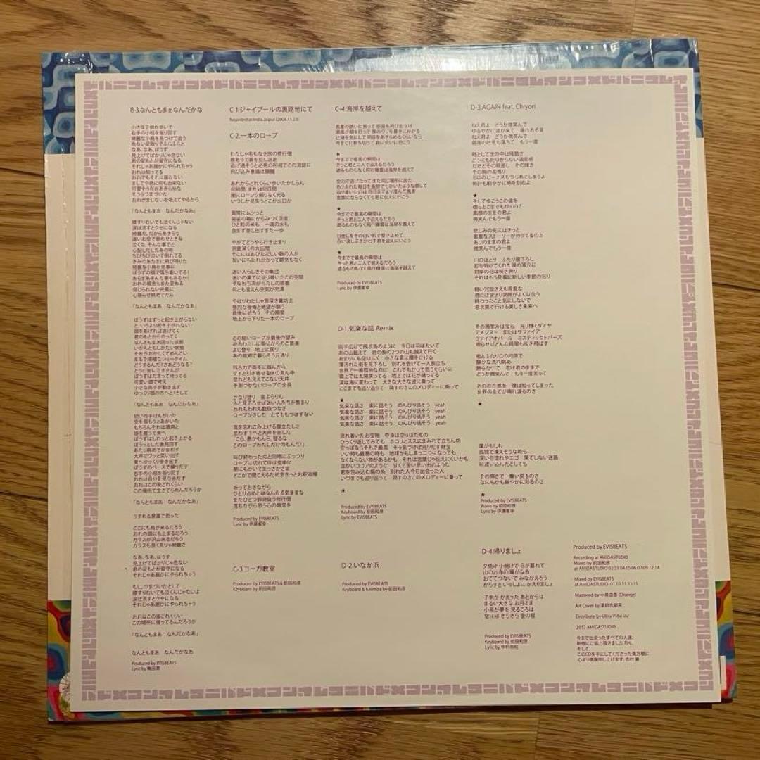 EVISBEATS ひとつになるとき レコード