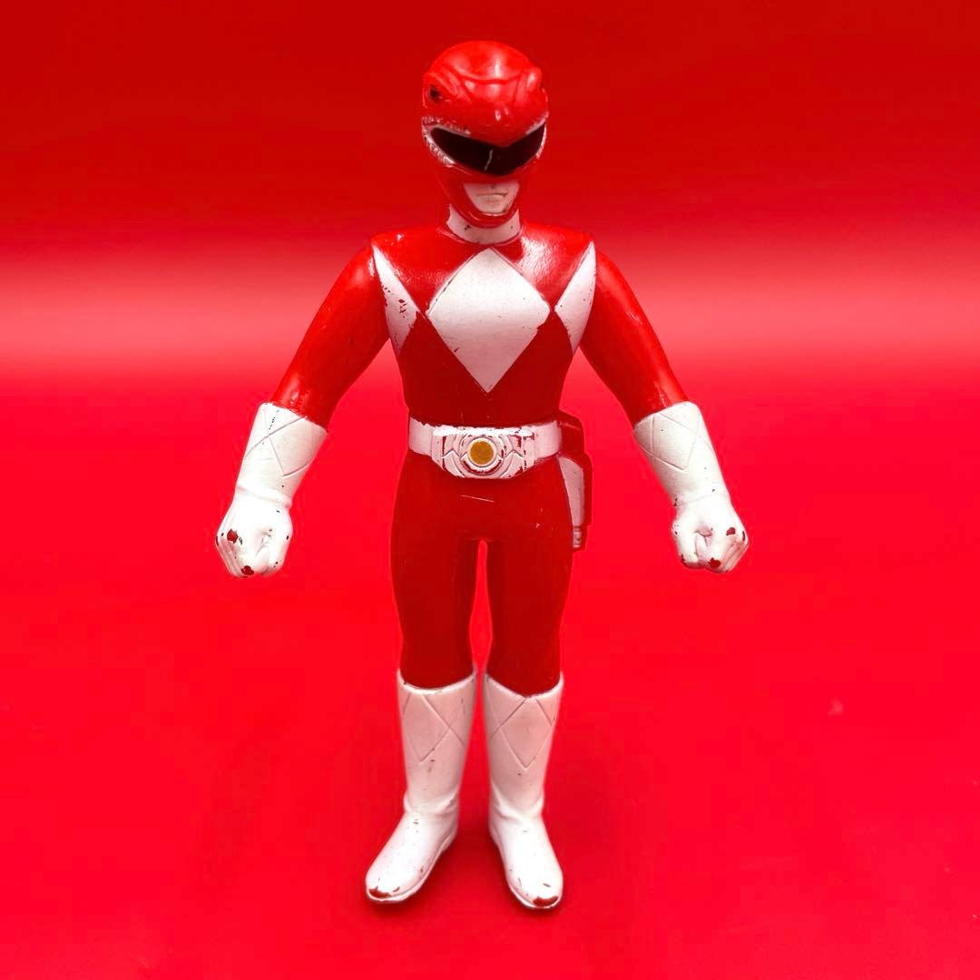 希少　当時物　恐竜戦隊ジュウレンジャー　ソフビ　フィギュア 5体セット