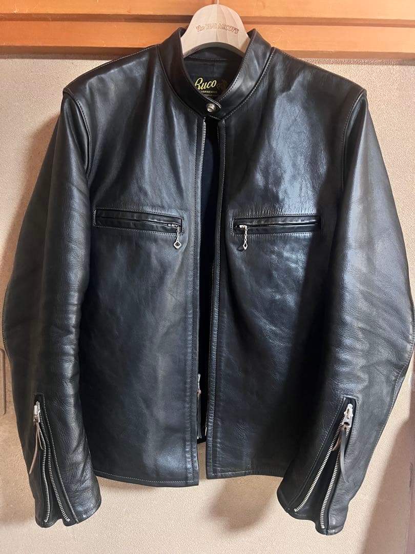 Buco ホースハイド シングルライダースジャケット 40