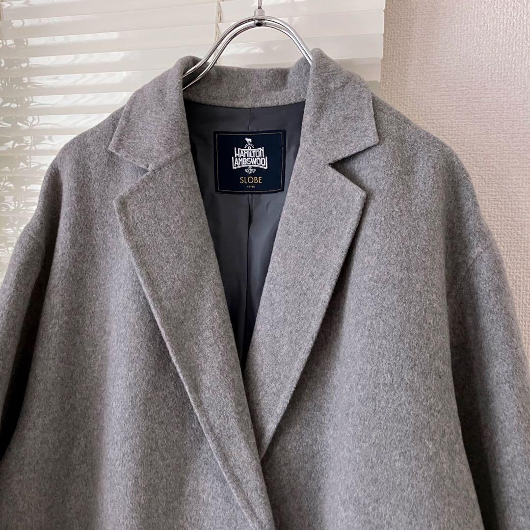 【2023AW】SLOBE ハミルトン ダブルフェイスロングチェスターコート