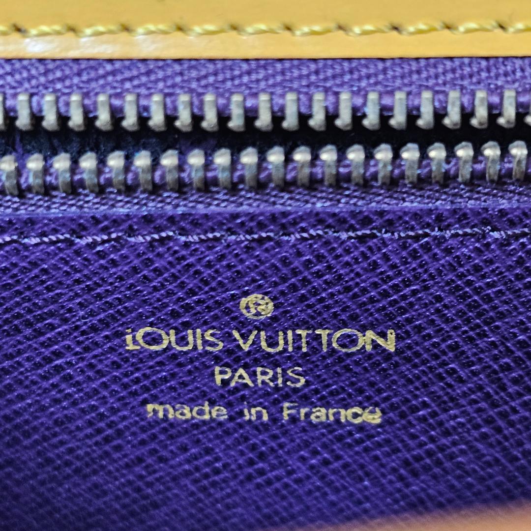 Louis Vuitton エピライン　アルシュレザーショルダーバッグ　イエロー