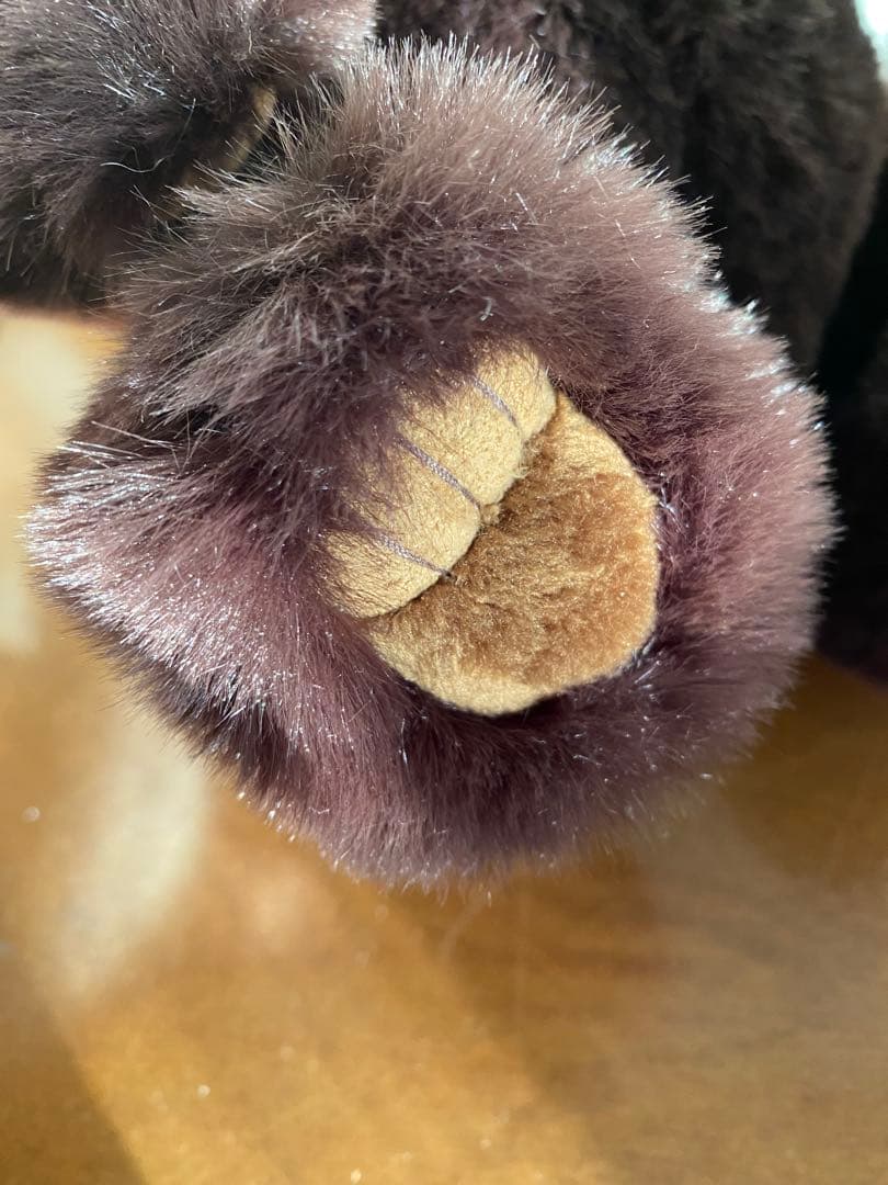 チャーリーベアーズ　 woodend テディベア　ダークブラウン