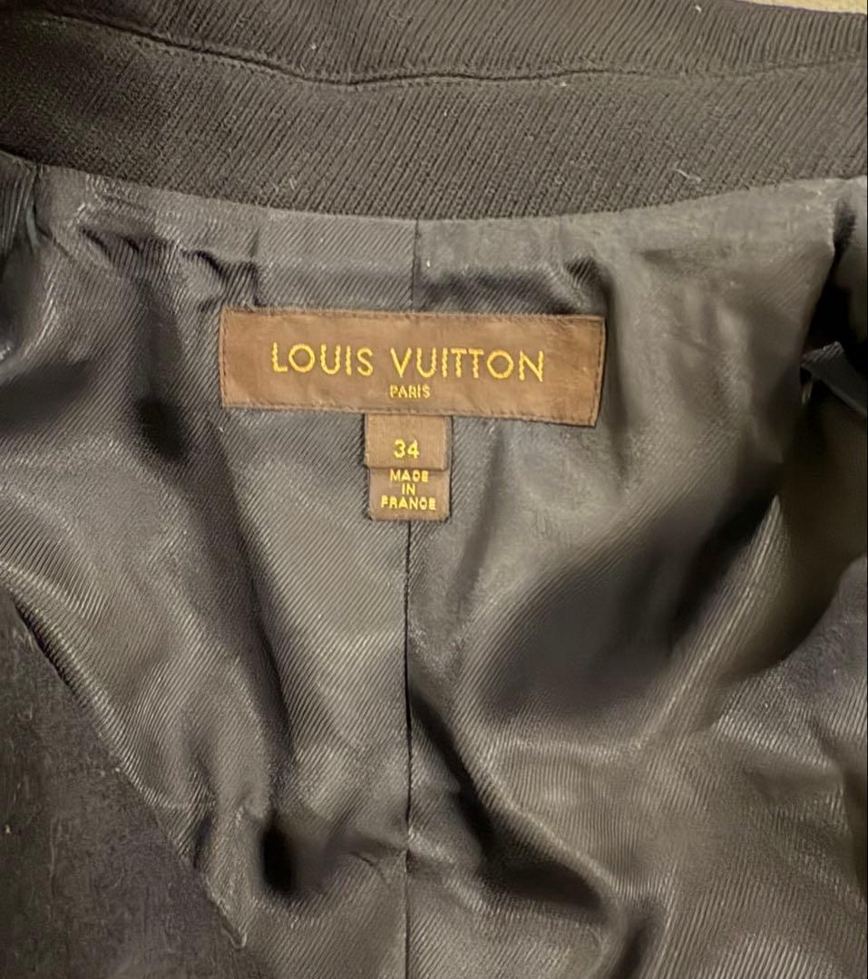 ルイヴィトン レディースコート ウールカシミア 同ブランドガーメントカバー付