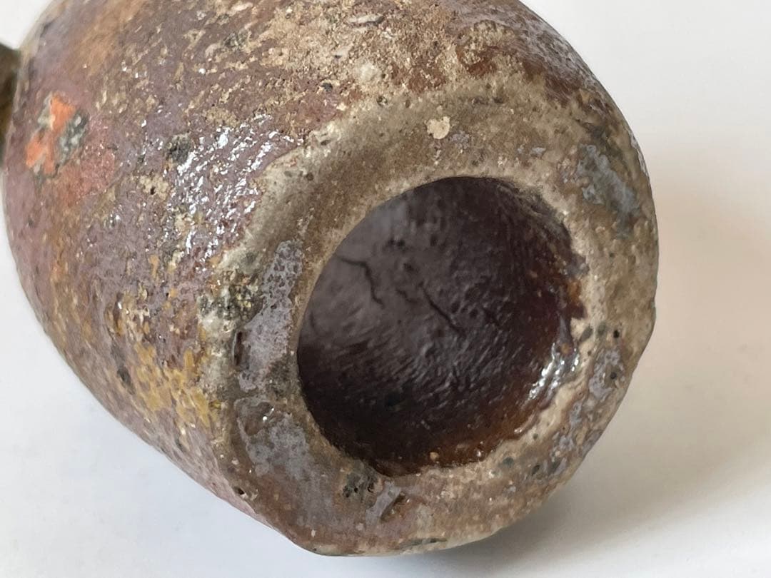 骨董　アンティーク　香合　蓋置　4点　ミニチュア　鍋島　織部　古備前　おもり　錘