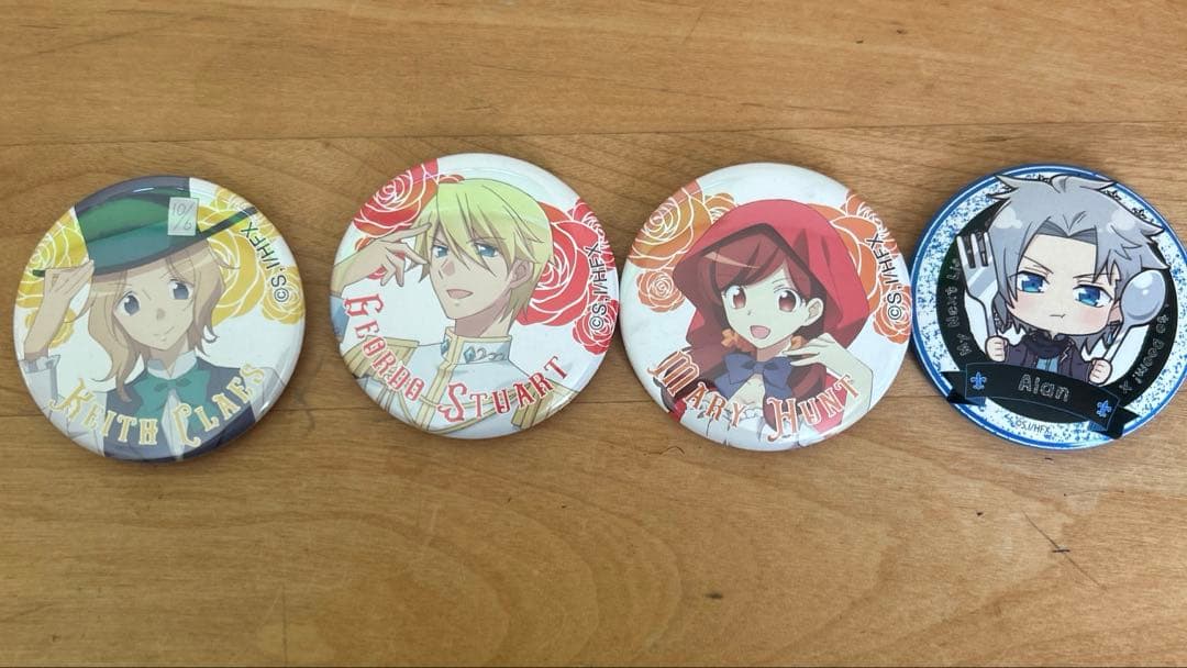 乙女ゲームの破滅フラグしかない悪役令嬢に転生してしまった　缶バッジ、キーホルダー