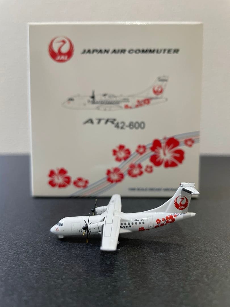 【希少】JAC ATR42-600 ハイビスカス JCウイングス 1/400