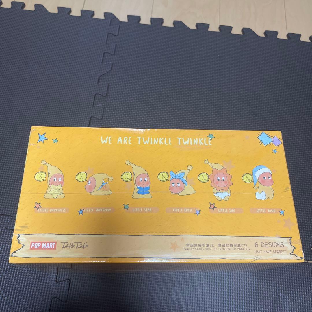 6種類のデザインが楽しめるPOP MARTのプラッシュミニフィギュアボックスです
