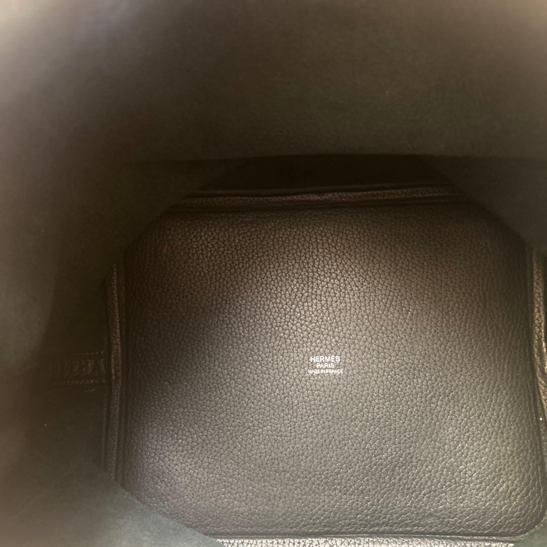 ♡美品♡エルメス ピコタンロックMM ノワール シルバー金具