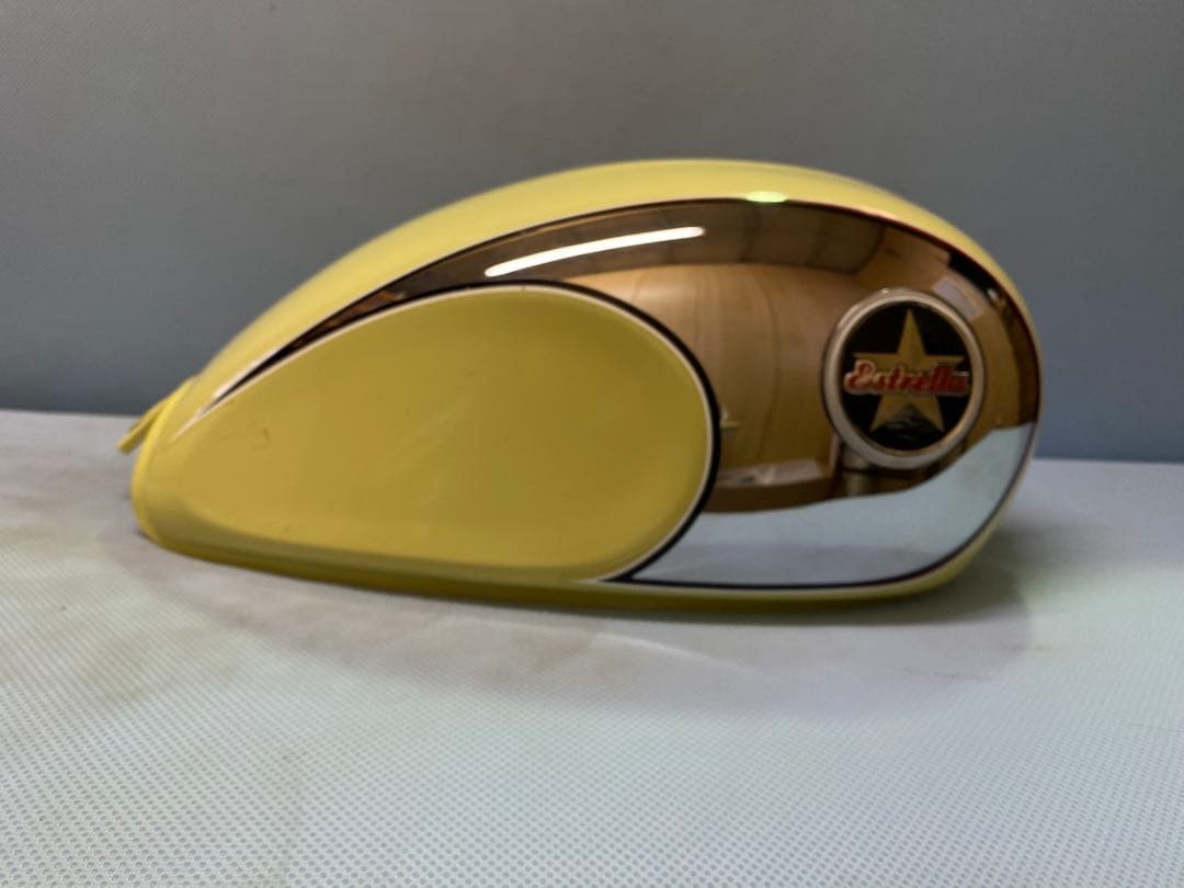 Kawasaki エストレヤ　エストレア　タンク　メッキ　キャブ　カワサキ