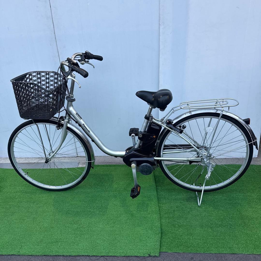 Panasonicパナソニック電動アシスト自転車26インチ8.9Ahシルバー