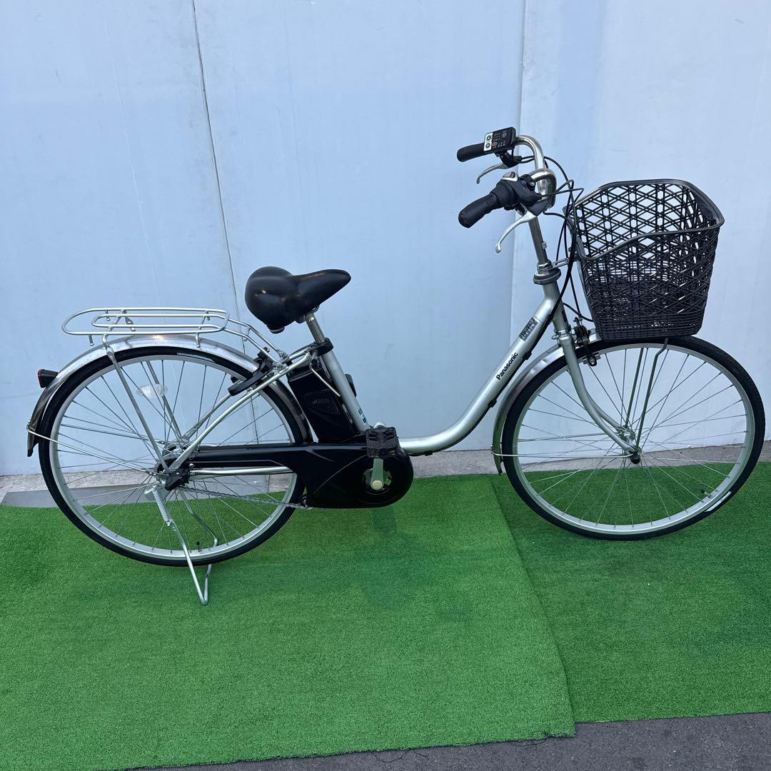 Panasonicパナソニック電動アシスト自転車26インチ8.9Ahシルバー