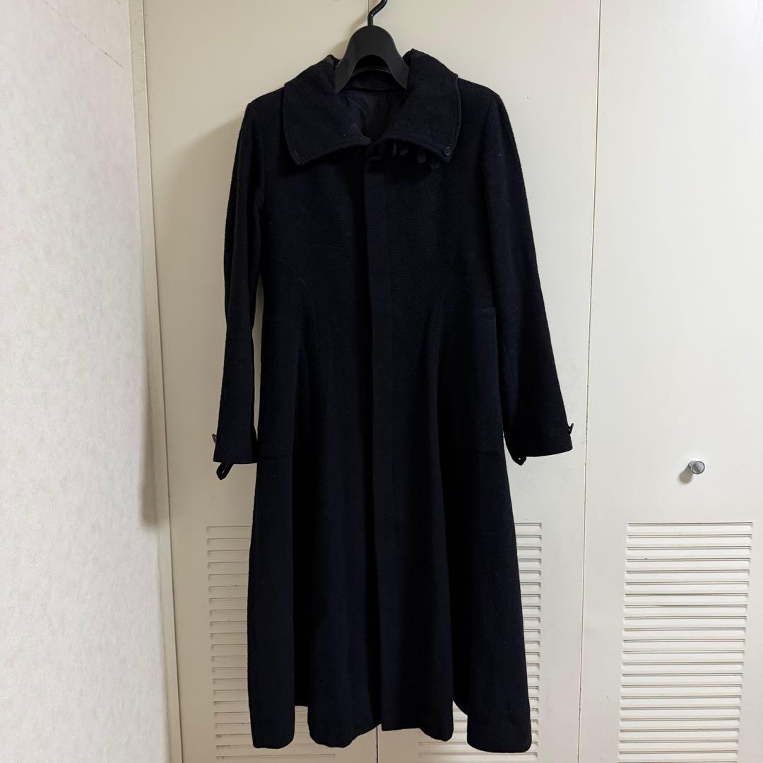 alice auaa メルトン フードロング コート メンズ 1