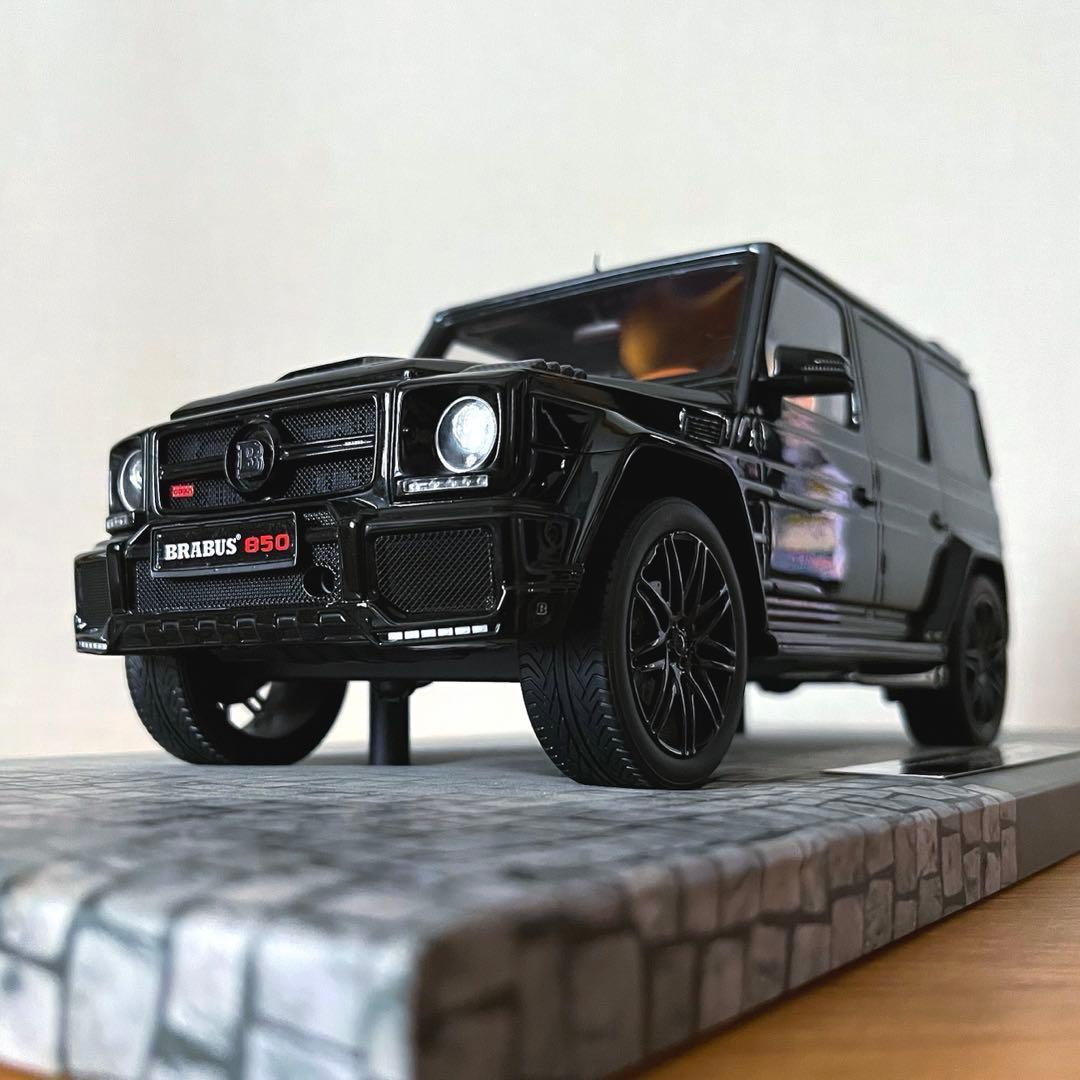 【ミニカー 美品】1/18 メルセデス AMG G63ブラバス 850 6.0