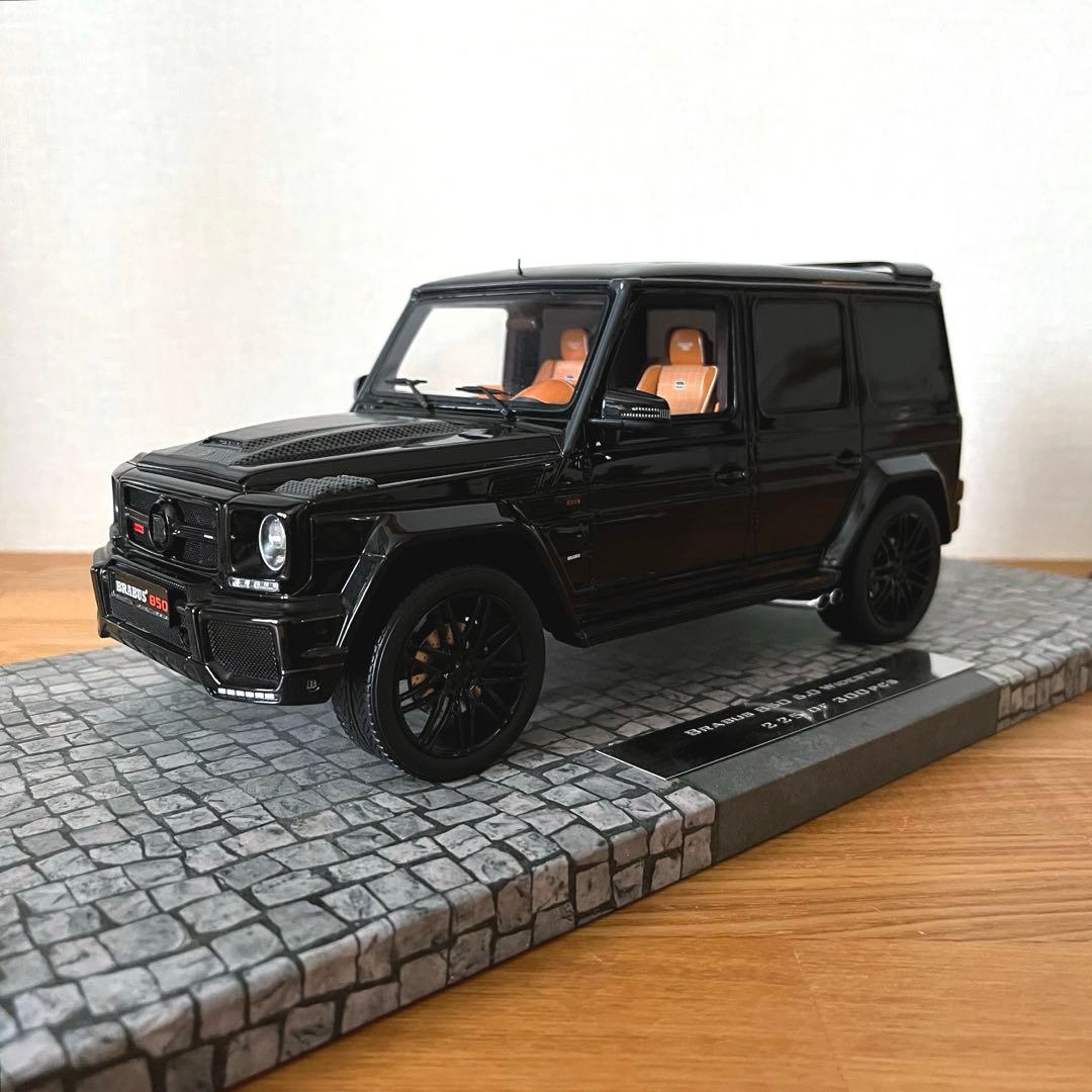 【ミニカー 美品】1/18 メルセデス AMG G63ブラバス 850 6.0