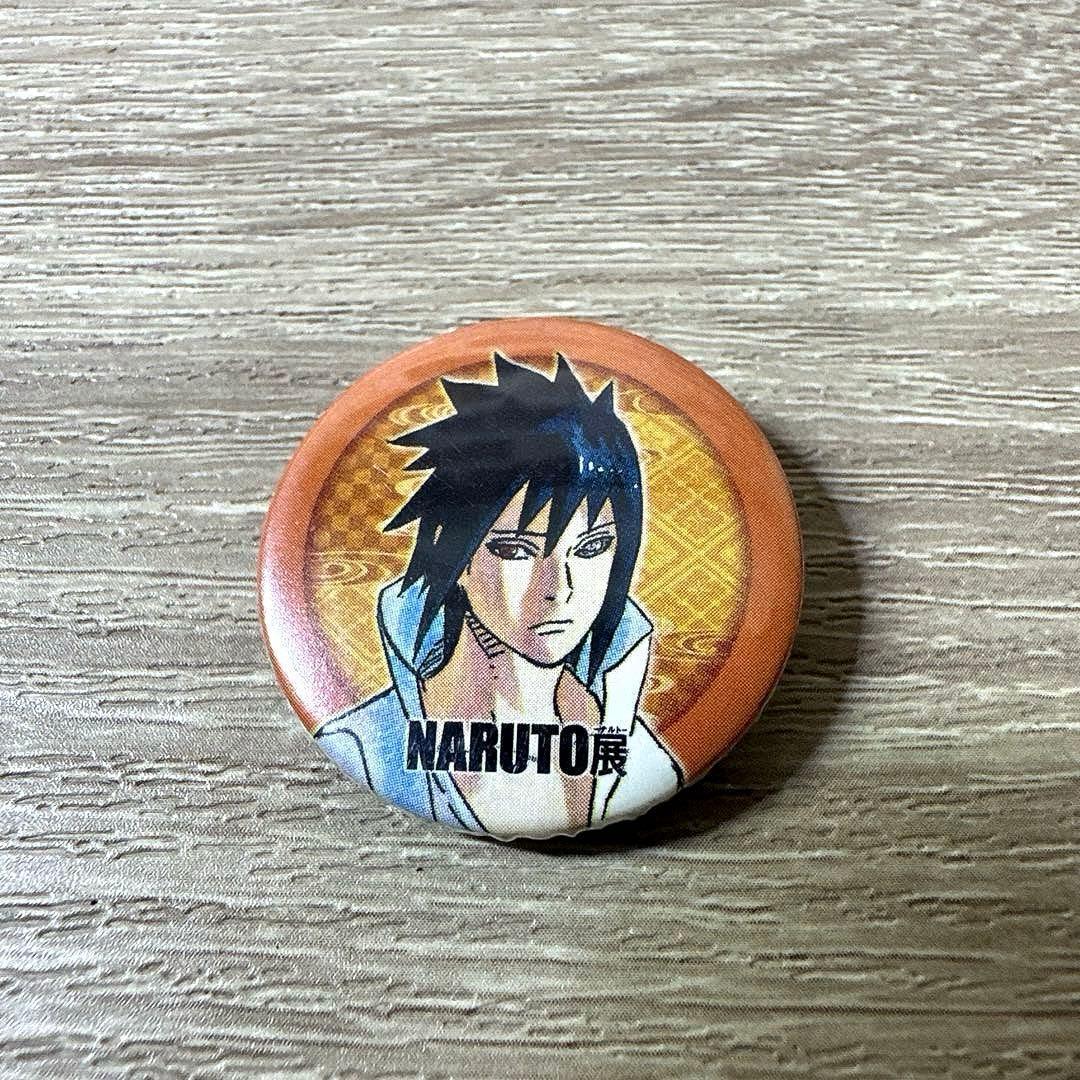 NARUTO展 缶バッジ　うちはサスケ