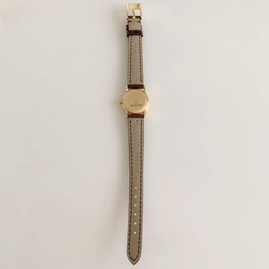 オメガ デビル レディース★純正クロコベルト新品