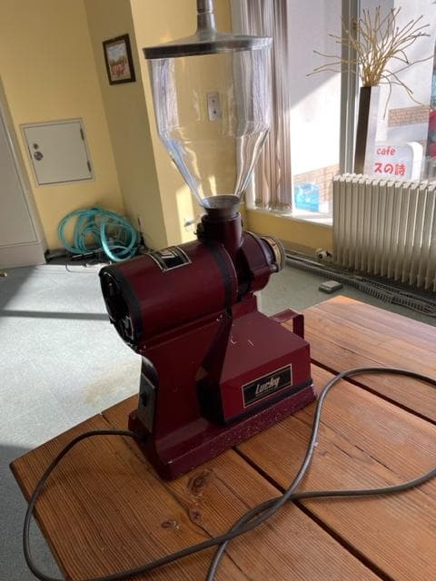 Lucky COFFEE MACHINE 電動 珈琲 コーヒー ミル