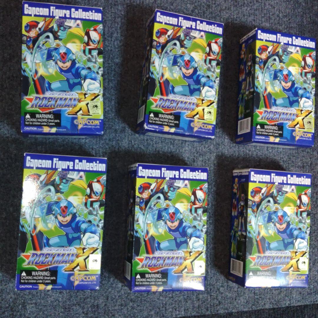 箱未開封品 ロックマンX　カプコンフィギュアコレクション