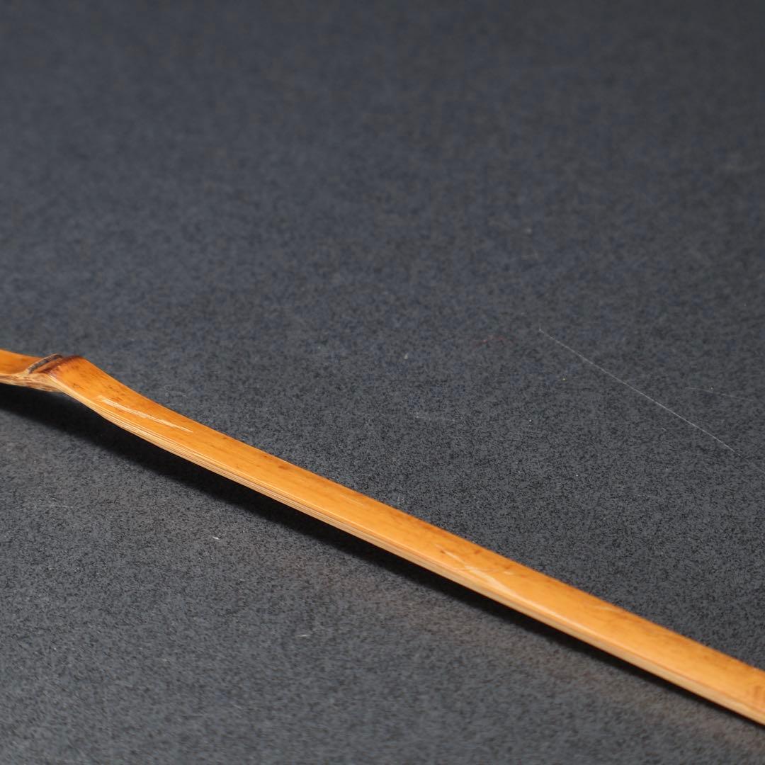 【茶道具】茶杓　雁が音　かりがね　小堀定泰　大徳寺 R0539ダP