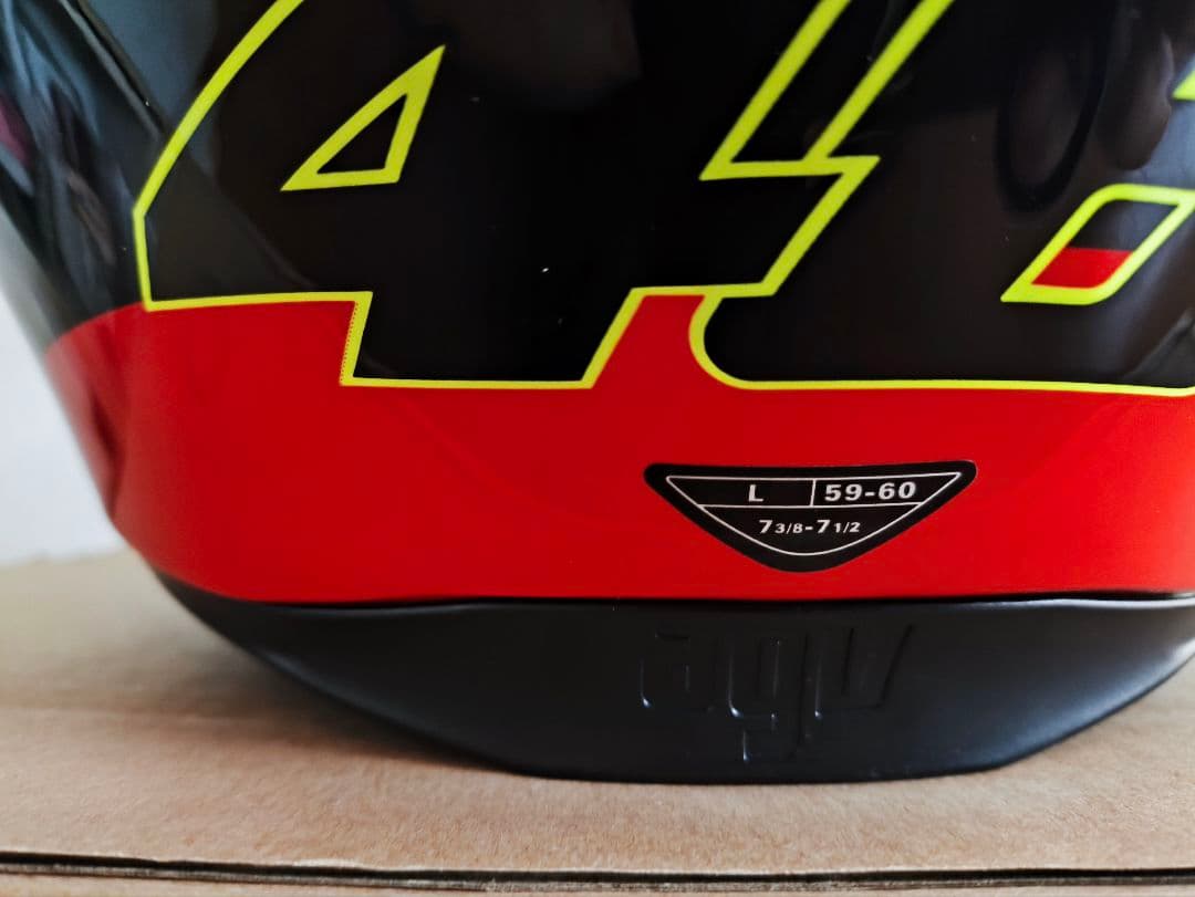 【芝犬】AGV K-1 S GRAZIE VALE ヘルメット Lサイズ