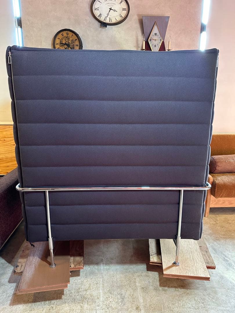 展示美品 vitra ヴィトラ アルコーヴ ワーク ハイバック ソファ 引取可