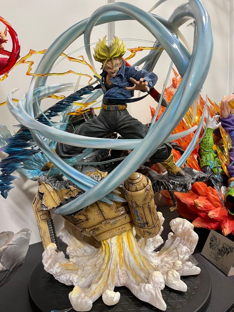 限定絶版ドラゴンボールトランクスガレージキットスタチュー1/6サイズシリアル
