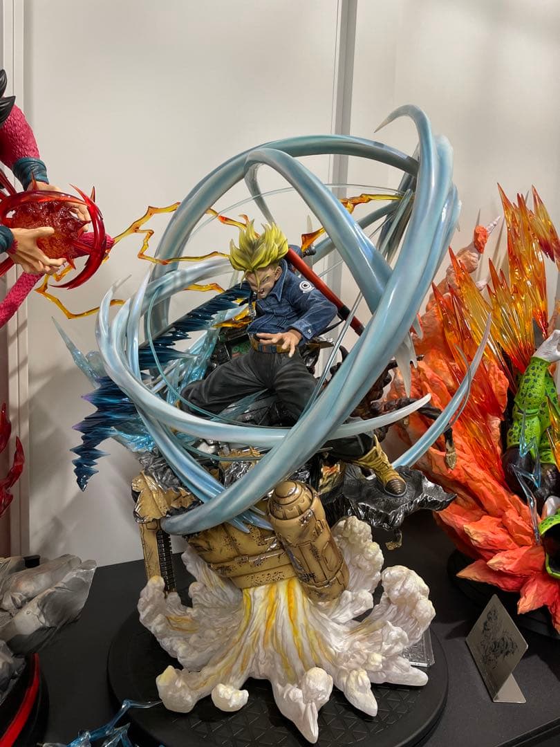 限定絶版ドラゴンボールトランクスガレージキットスタチュー1/6サイズシリアル