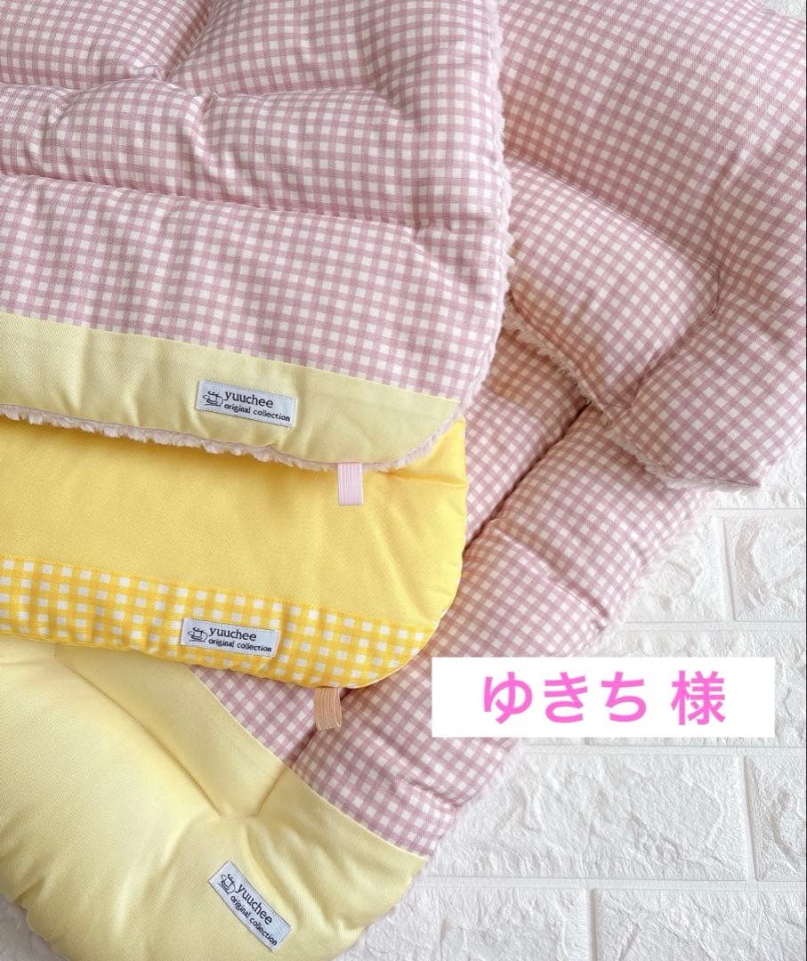 ゆきち様／カートクッション、あごのせクッション