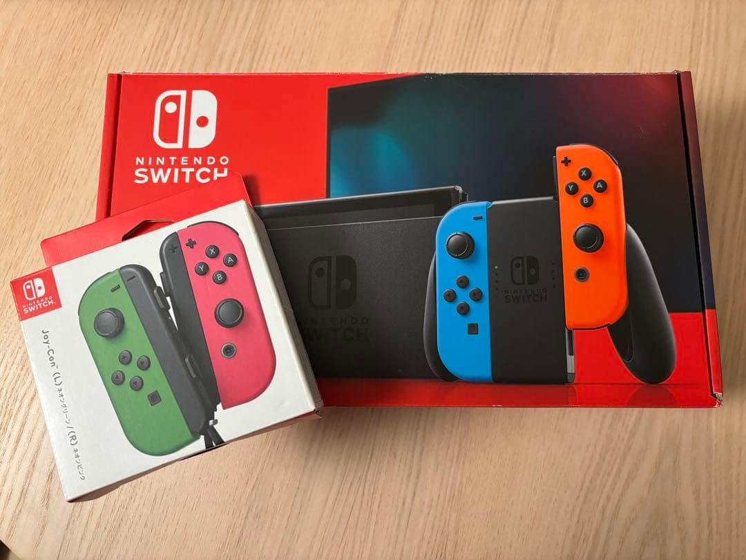 【美品】Nintendo Switch 本体 Joy-Conセット