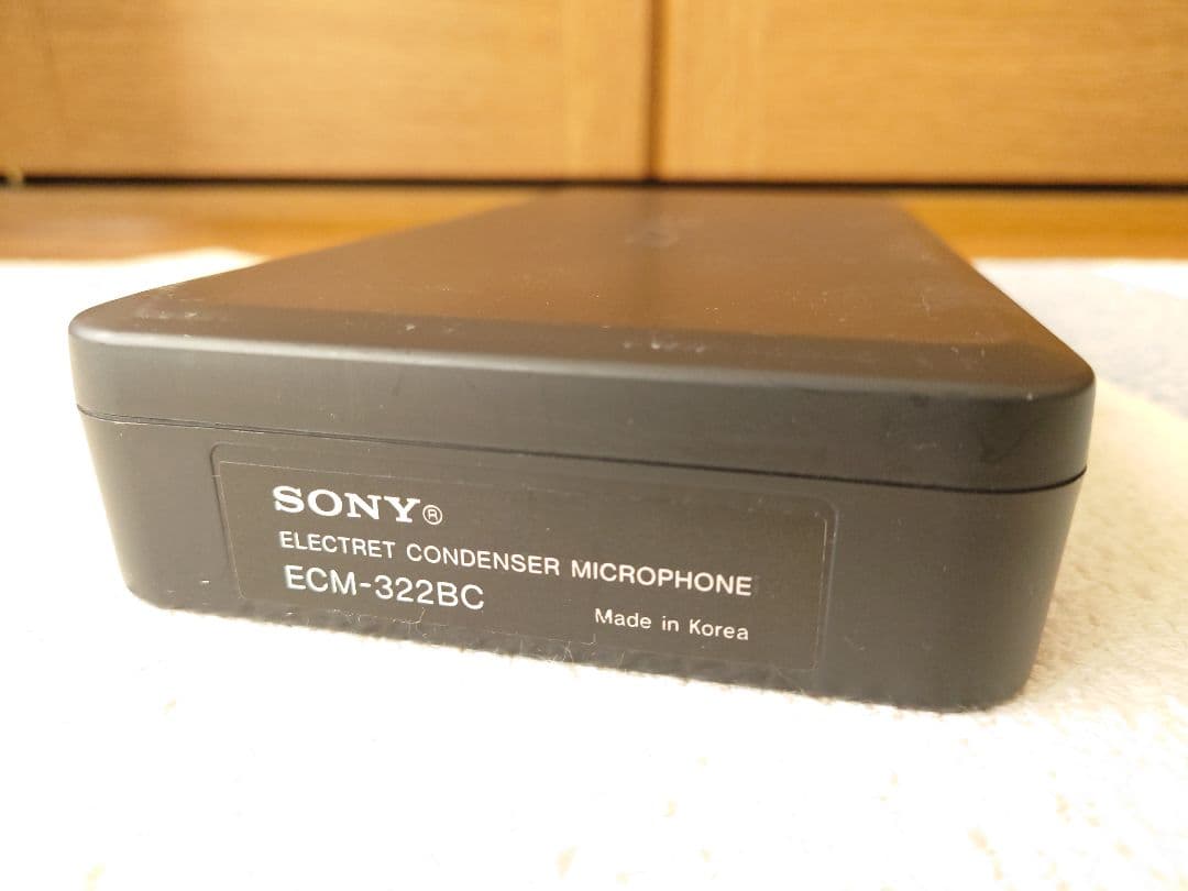 SONY ワイヤレスマイク ヘッドセット ECM-322BC③