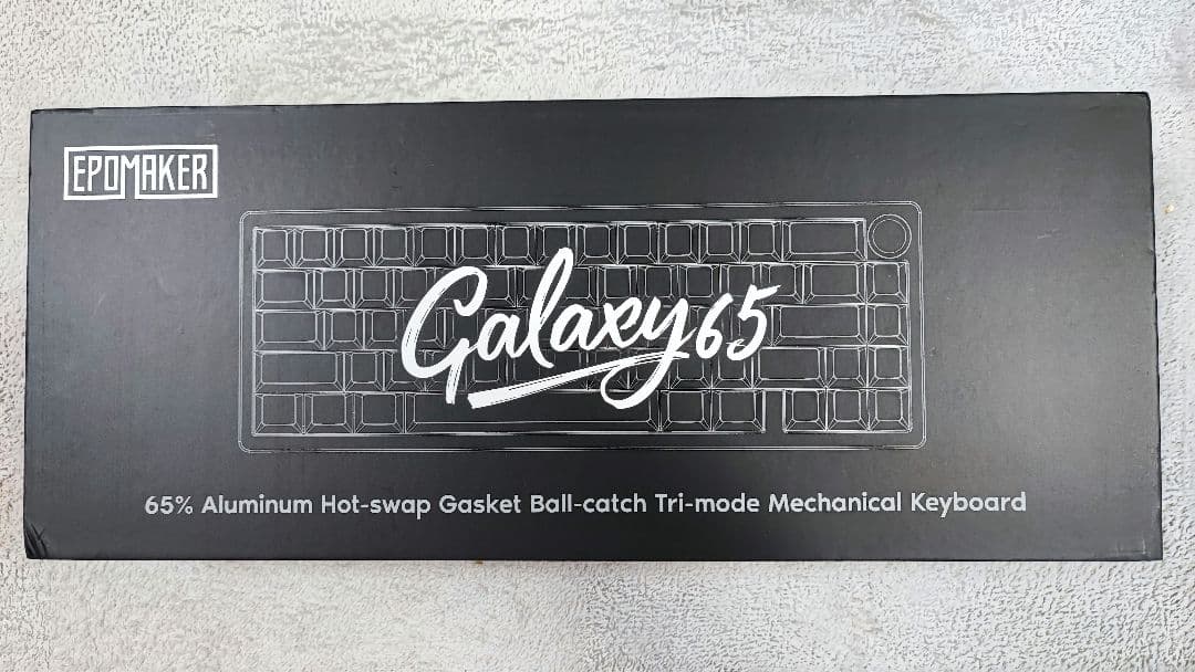 ★新品未使用品★　EPOMAKER Galaxy65 Black