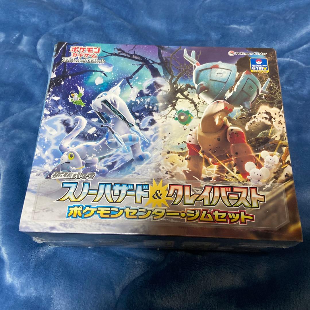 ◆スノーハザード&クレイバースト　ポケモンセンタージムセット　未開封