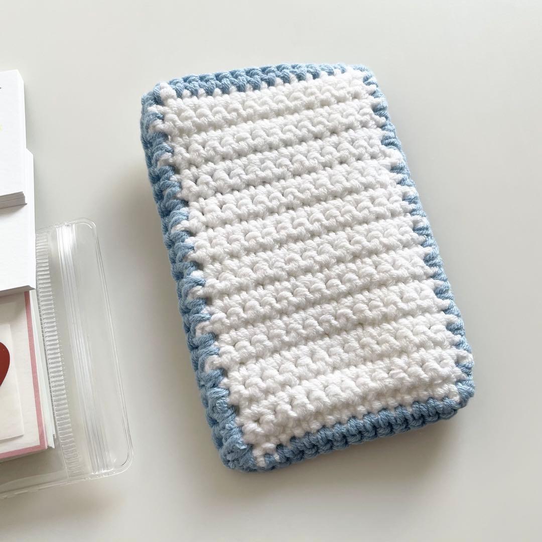 早い者勝　韓国　バインダー　貯金　リフィル　スクラッチカード　カードケース　毛糸