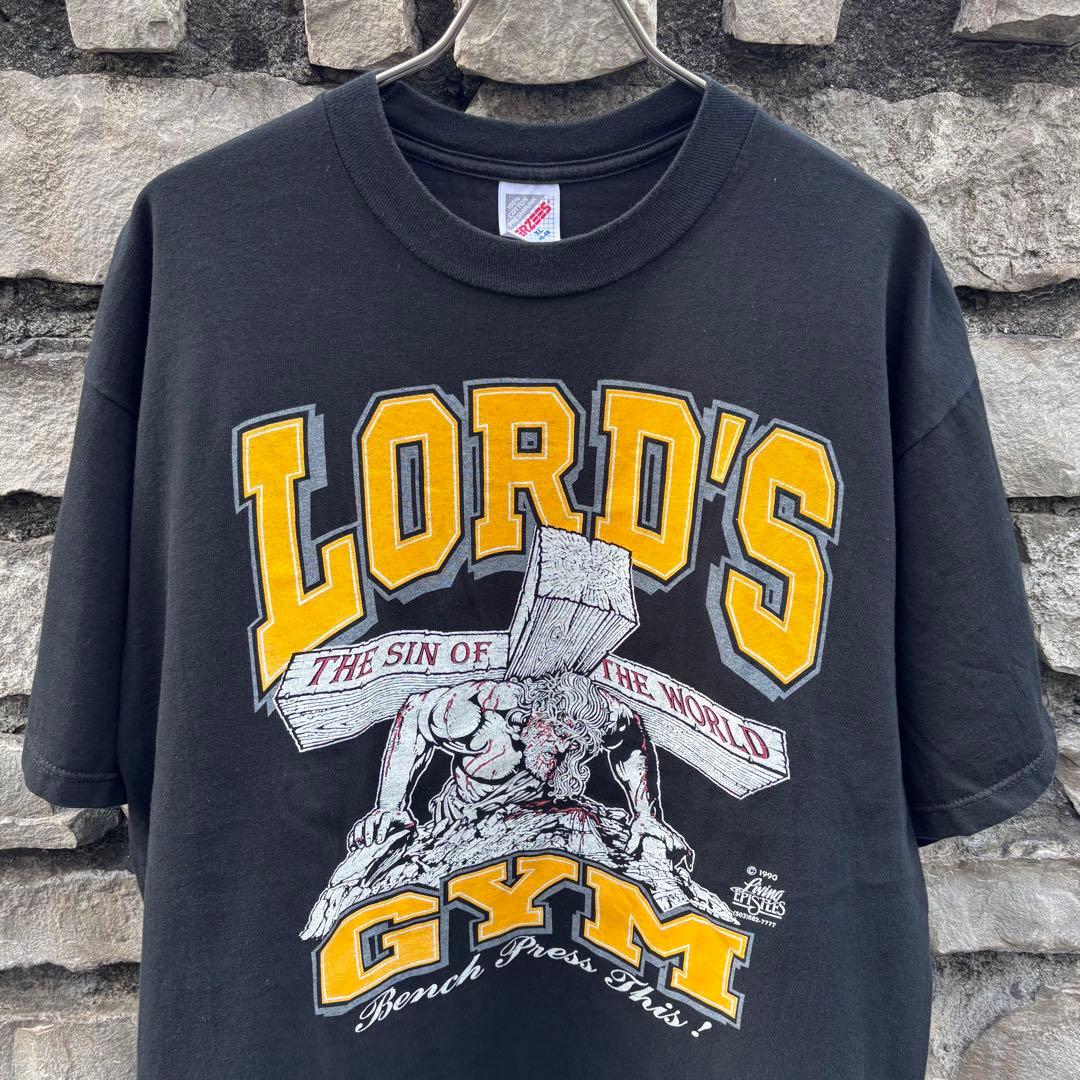 【90s】 LORDS GYM ローズジム vintage tシャツ XL
