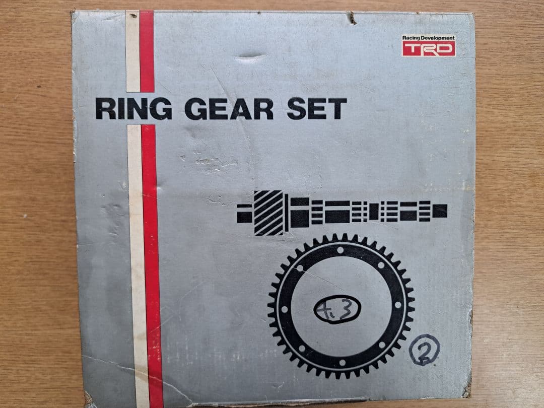 純正リングギヤセット中古 C56•C52用 ギヤ比4.312②