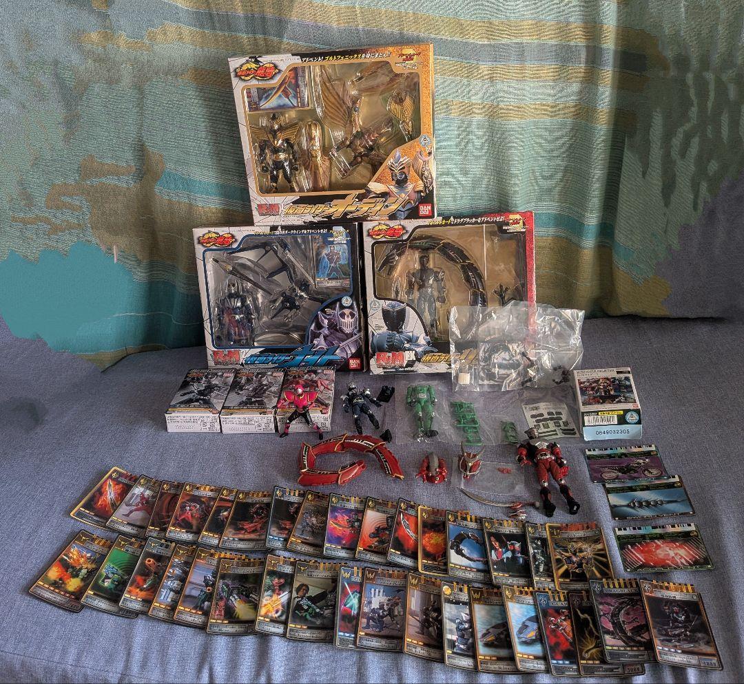 仮面ライダーR&M2·7·EX··装動·掌動·アドベントカード＋αセット