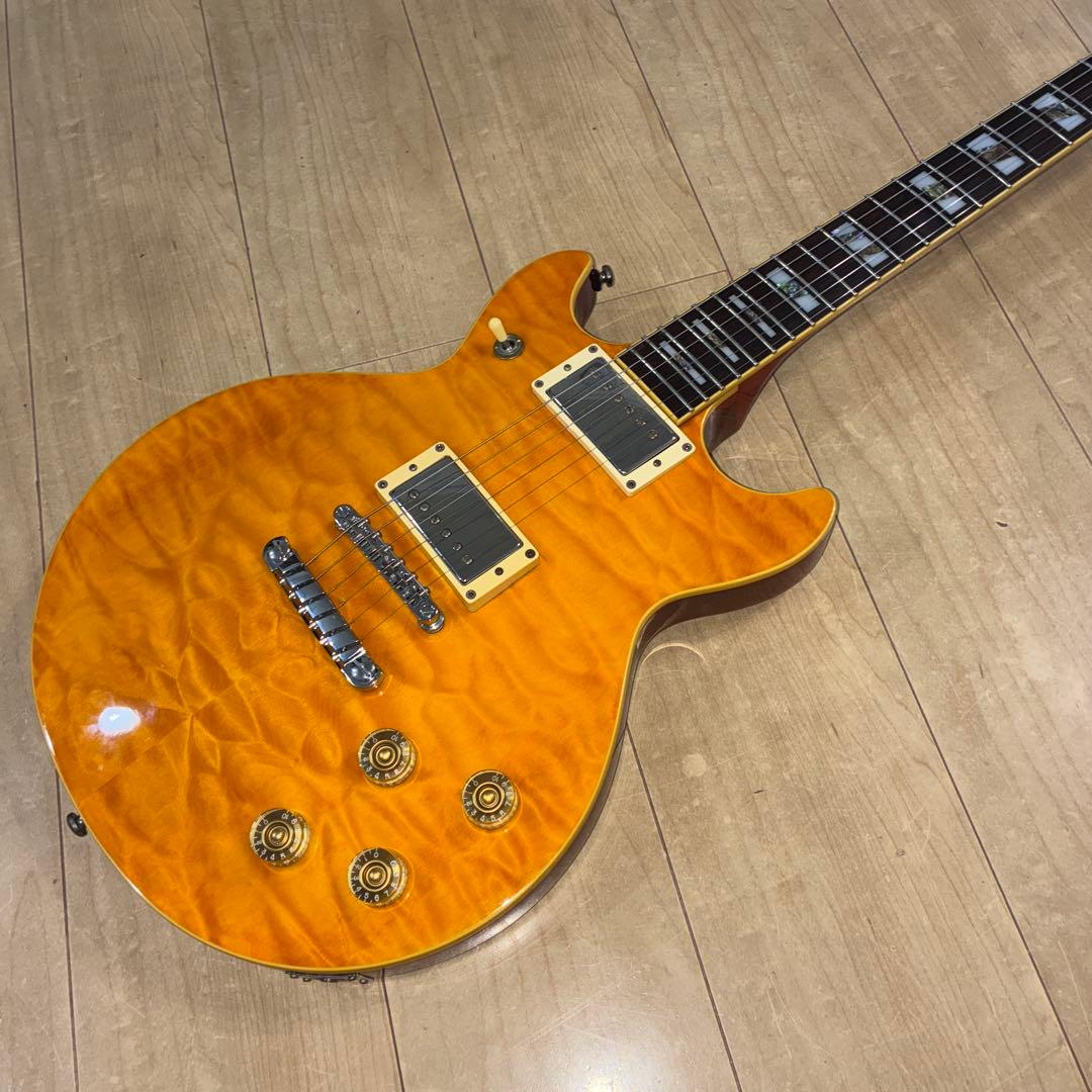超希少　アイバニーズ　レスポールダブルカッタウェイタイプ　メンテ済み