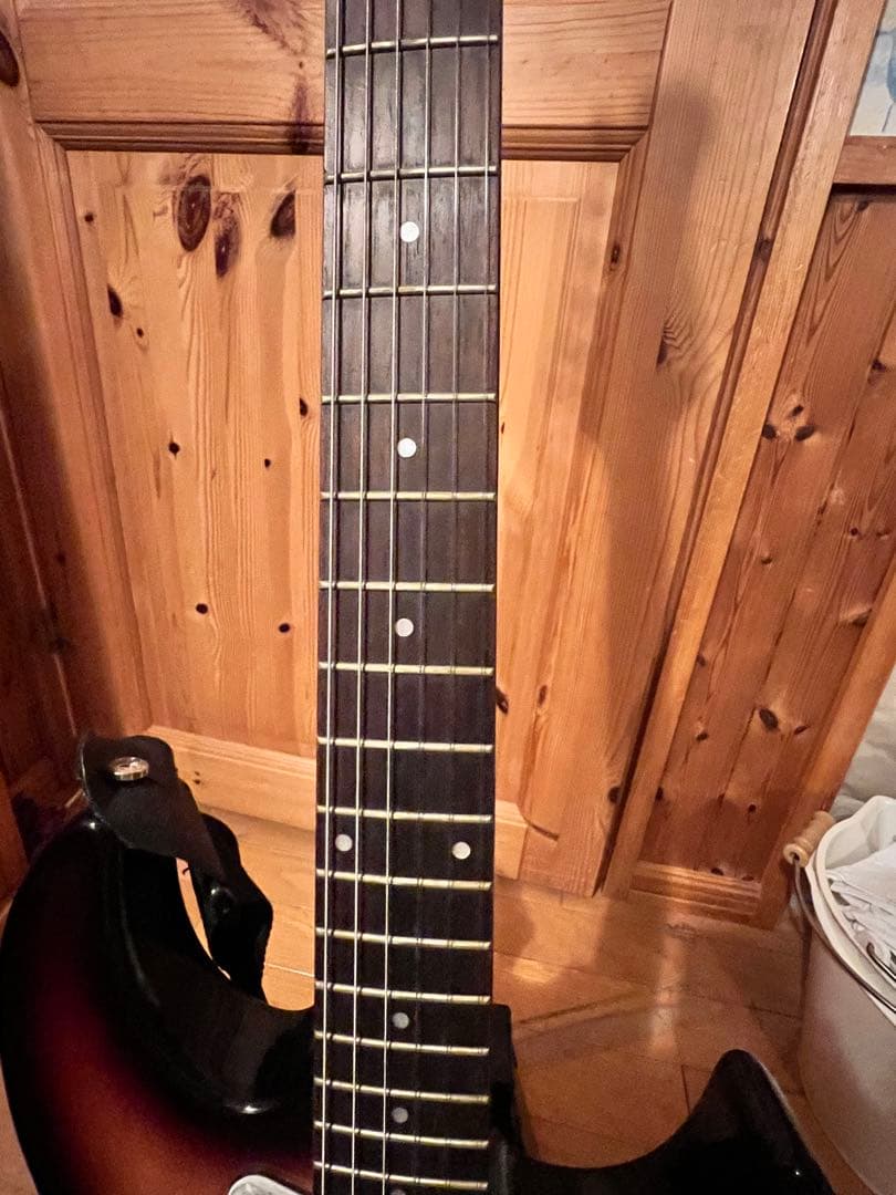 エレキギター サンバースト 3シングルコイル