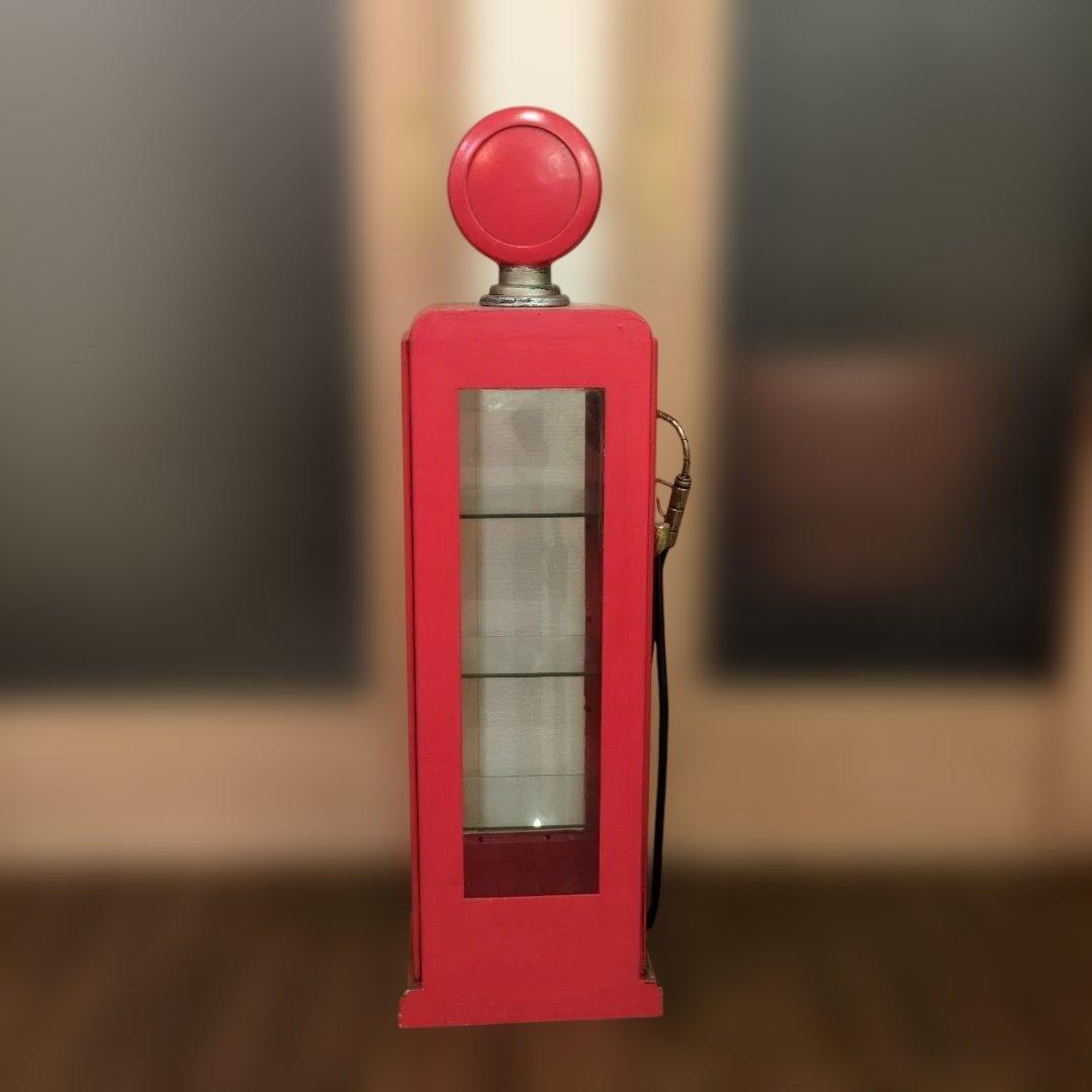 ルート66 ガソリンスタンドポンプ 雑貨　棚　ビックサイズ