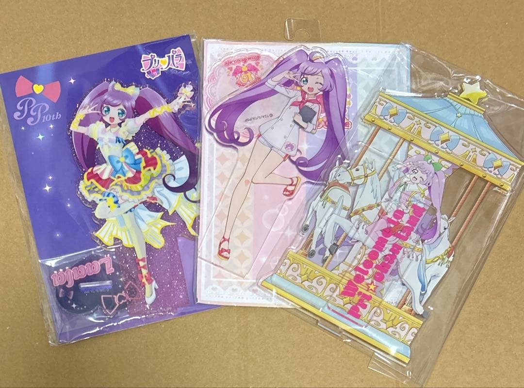 プリパラ　リングマリィ　ヴィレヴァン　アクスタ　アクリルスタンド　真中らぁら