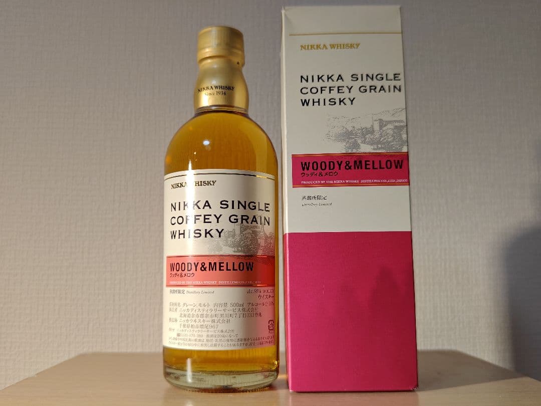 ニッカ シングル カフェ グレーン ウッディ & メロウ 500ml